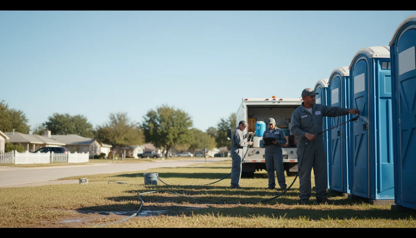 Long-Term Portable Toilet Rental in Caney, OK near me
